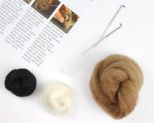 Load image into Gallery viewer, Dachshund Mini Needle Felting Kit