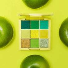 Load image into Gallery viewer, SOUR APPLE 9-Shade Scented Multi-Finish Beauty Palette