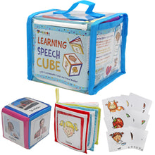 Load image into Gallery viewer, Speech Therapy Learning Cube