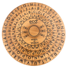 Load image into Gallery viewer, Wheel of Words - Bamboo Spelling Game