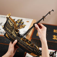 Load image into Gallery viewer, DIY Wooden Puzzle: The Seahorse Barque