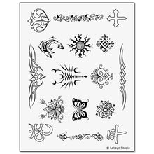 Load image into Gallery viewer, Earth Henna Body Painting Kit – Classic