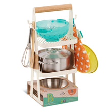 Load image into Gallery viewer, Mini Chef Pots and Pans Playset