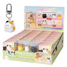 Load image into Gallery viewer, Kawaii Bread Cat Keychain – Mystery Blind Box