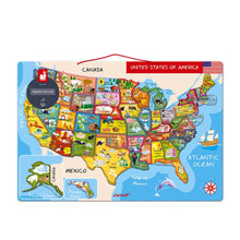 Load image into Gallery viewer, MAGNETIC USA MAP