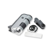 Load image into Gallery viewer, 100x-250x LED High Power Pocket Microscope w/ Phone Adapter
