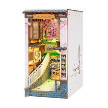 Load image into Gallery viewer, DIY Miniature House Book Nook Kit: Sakura Densya