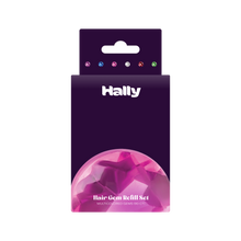 Load image into Gallery viewer, Hally Gem Pen Multi-Colored Refill - 90 Count: Glittery