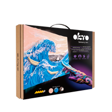 Load image into Gallery viewer, OKTO Sensory Art 3D Painting “The Great Wave of Kanagawa”