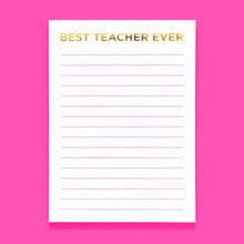 Load image into Gallery viewer, Notepad - Teacher Appreciation - 5 x 7