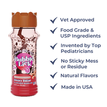 Load image into Gallery viewer, BubbleLick™ Pets Peanut Butter Swirl bubbles