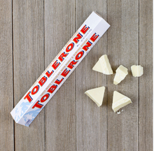 Load image into Gallery viewer, Toblerone Swiss White Chocolate Bars