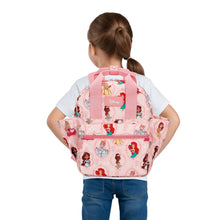 Load image into Gallery viewer, Disney Princesses All-Over Print 16” Toddler Backpack For Preschool, Daycare, And Travel