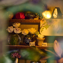 Load image into Gallery viewer, DIY Book Nook Kit: Flower Shop