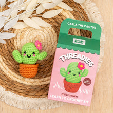 Load image into Gallery viewer, Craft Hero Threadies - Crochet Learning Kit - Carla the Cactus