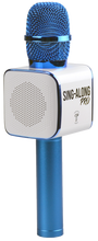 Load image into Gallery viewer, Sing A Long Pro 3 Karaoke Bluetooth Microphone-Blue