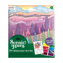 Load image into Gallery viewer, Scenic Hues D.I.Y. Watercolor Kit Forest Adventure