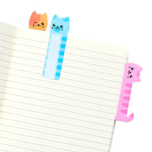 Load image into Gallery viewer, Note Pals Sticky Tabs - Cat Parade (1 Pack)
