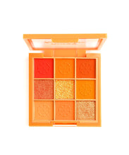 Load image into Gallery viewer, TANGY TANGERINE 9-Shade Scented Multi-Finish Beauty Palette