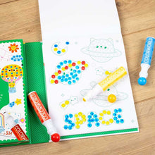 Load image into Gallery viewer, ColorWorld: Dot Art Fun! by Editors of Silver Dolphin Books: Kit - Paperback; 64 pages / English