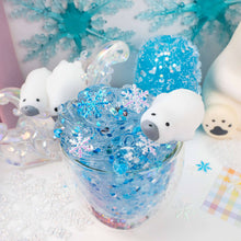 Load image into Gallery viewer, Polar Bear Plunge Clear Slime