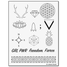 Load image into Gallery viewer, Earth Henna Body Painting Kit - Premium