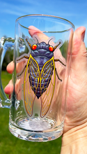 Load image into Gallery viewer, CLEAR STICKERS: Cicada Sticker