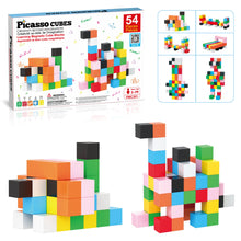 Load image into Gallery viewer, Magnet Cube Building Blocks 54 Pieces 1.2