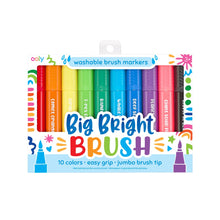 Load image into Gallery viewer, Big Bright Brush Markers - set of 10
