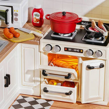 Load image into Gallery viewer, DIY Miniature House Kit: Happy Meals Kitchen