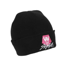 Load image into Gallery viewer, KPop Demon Hunters Saja Boys Black Cuff Knit Beanie