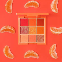 Load image into Gallery viewer, TANGY TANGERINE 9-Shade Scented Multi-Finish Beauty Palette
