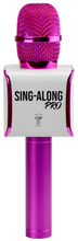 Load image into Gallery viewer, Sing A Long Pro 3 Karaoke Bluetooth Microphone-Pink
