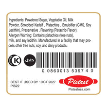 Load image into Gallery viewer, Pistest Dubai Pistachio Cream Chocolate Bar Filling 250g 8.8