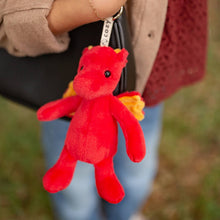 Load image into Gallery viewer, Worlds Softest Plush Lushee Clip - Flames Dragon
