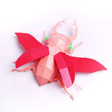 Load image into Gallery viewer, Beetle Origami Model