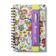 Load image into Gallery viewer, Tokidoki Little Terrors Notebook with Pen Pocket