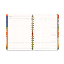 Load image into Gallery viewer, Bold Blossoms Undated Tri-Tab Planner