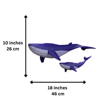 Load image into Gallery viewer, Whale Origami Model