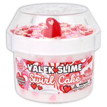 Load image into Gallery viewer, Valen-Slime Swirl Cake - Hybrid Textured Slime