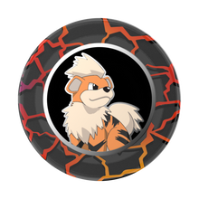 Load image into Gallery viewer, Popsockets Magsafe Grip Pokémon Enamel Stoic Growlithe