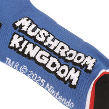 Load image into Gallery viewer, Super Mario Bros Mushroom Kingdom Mens Athletic Crew Socks