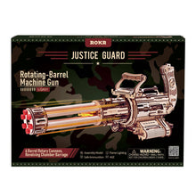 Load image into Gallery viewer, ROKR Rotating-Barrel Machine Gun 3D Puzzle Kit