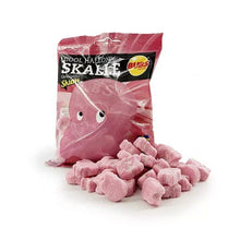 Load image into Gallery viewer, BUBS Godis: Cool Raspberry Foam Skulls