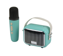 Load image into Gallery viewer, Pocket Karaoke-Microphone & Speaker Combo-Teal