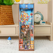 Load image into Gallery viewer, DIY Miniature House Book Nook Kit: Travel with the Wind