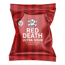 Load image into Gallery viewer, Mr. Simms Sweet Shoppe: Red Death Ultra Sour (100g) Imported From England