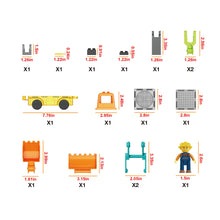 Load image into Gallery viewer, 16 Pcs Magnet Tiles Building Block Playset
