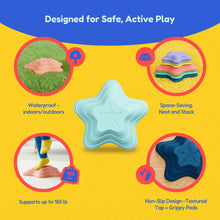 Load image into Gallery viewer, STAR SHAPED STEPPING STONES, 6 PIECE SET