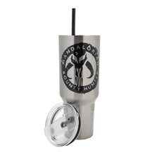 Load image into Gallery viewer, Star Wars The Mandalorian 40 oz. Stainless Steel Tumbler